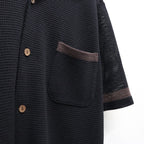 KNIT SHIRT ( TYPE-2 ) #BLACK [26SS-WMK-KN02]