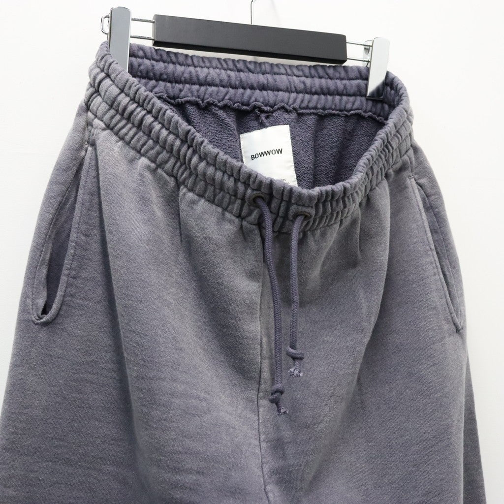 WEATHERED SWEAT PANTS - EGGPLANT #EGGPLANT [BWU-WSPE]