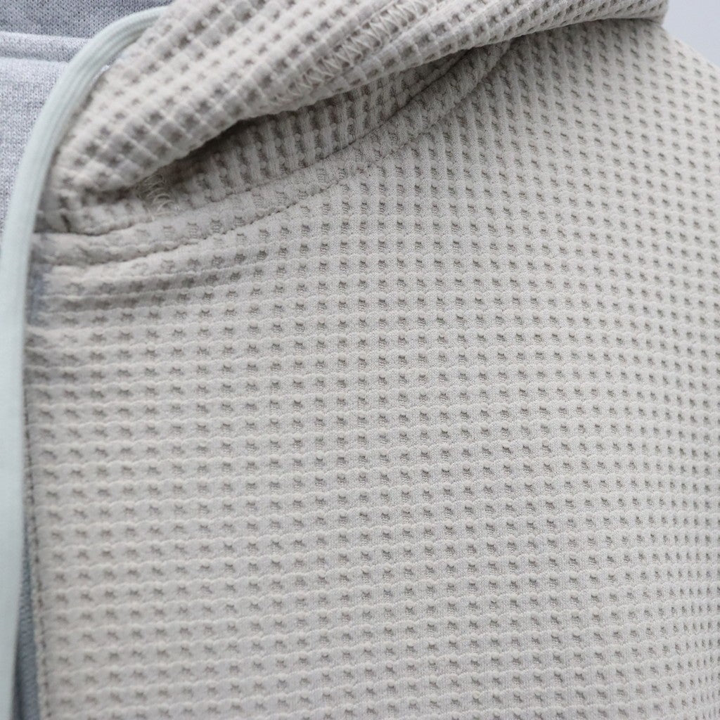 TECH SWEAT DOUBLE FACE PARKA #HEATHER GRAY [BE-54026W]