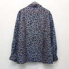 夏威夷長袖襯衫（3 型）#L-紫色 [25FW-WMS-HI03]