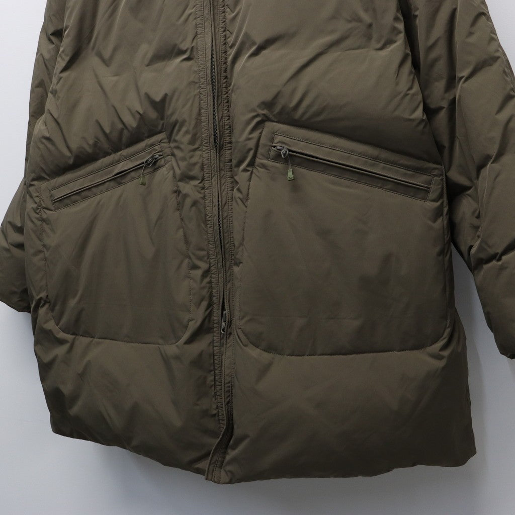 TECH 2WAY CADET DOWN PARKA #BROWNKAHKI [BW-42025W]
