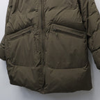 TECH 2WAY CADET DOWN PARKA #BROWNKAHKI [BW-42025W]