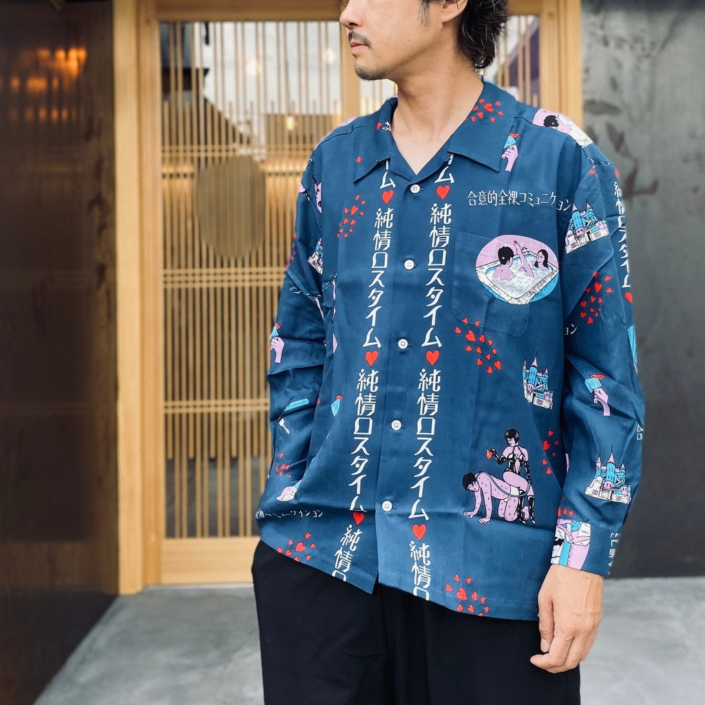 Junjo Lost Time L/S #NAVY [AW25_AWA01-1]