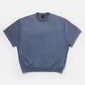 TECH SWEAT CREW S/S #SMOKE BLUE [BE-51026]