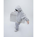 G7-H3 「Ｍantle」 Double-Layer Hoodie #L-GRAY [GOOPI-23AW-JAN-03]