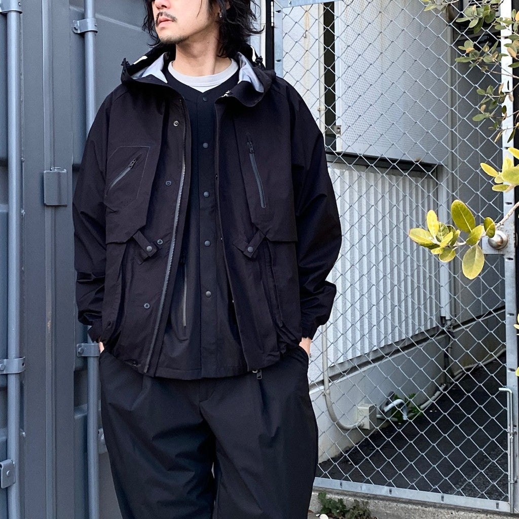 PERTEX WATERPROOF TECHNICAL CARDIGAN #BLACK [FPA02241U0003]
