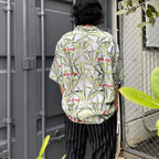 HIGHTIMES | S/S HAWAIIAN SHIRT -TYPE 1- #PURPLE [HIGHTIMES-WM-HI05]