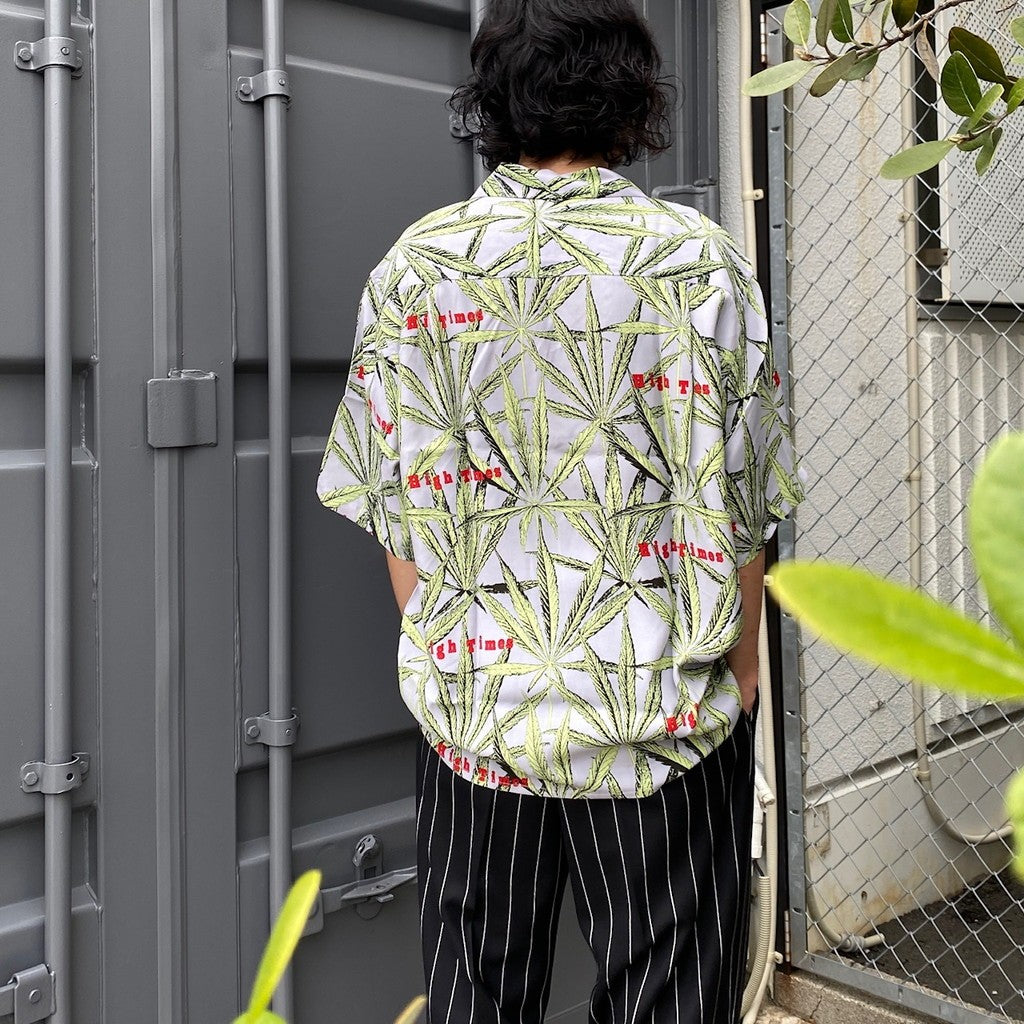 HIGHTIMES | S/S HAWAIIAN SHIRT -TYPE 1- #PURPLE [HIGHTIMES-WM-HI05]
