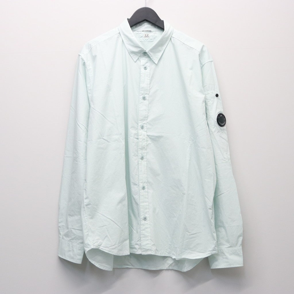 SH LONG SLEEVE IN POPELINE #MISTY BLUE 804 [20CMSH229A]