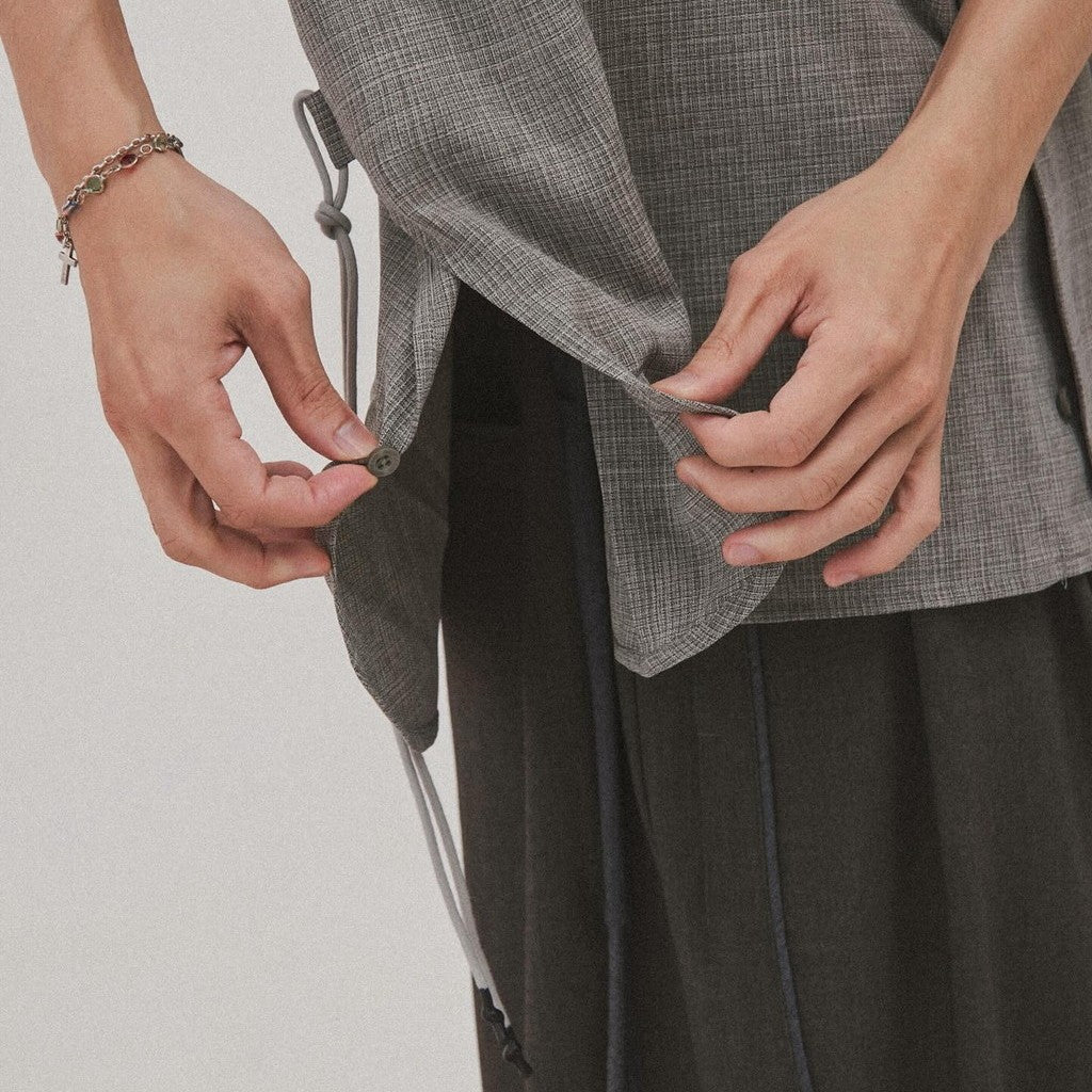 「GNV-S1」 SOFTBOX Oversized Strap Shirt #PADDY [GOOPI-24SS-APR-03]