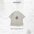 M001-G 「LAB-93」 Graphic Tee #BEIGE [GOOPI-24SS-APR-02]