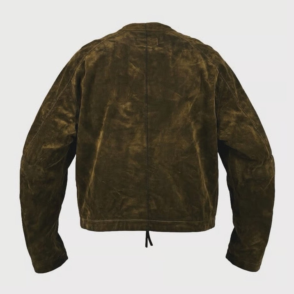 Racing Jacket (VELVET DENIM) #MOSS [M-P4-LO2]