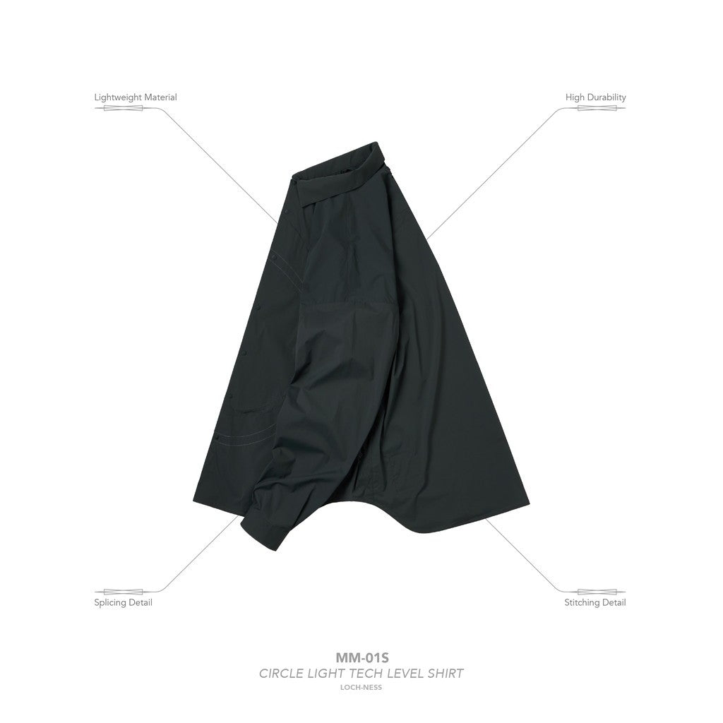 "MM-01S" Circle Light Tech Level T卹 #LOCH-NESS [GOOPI-25SS-APR-05]