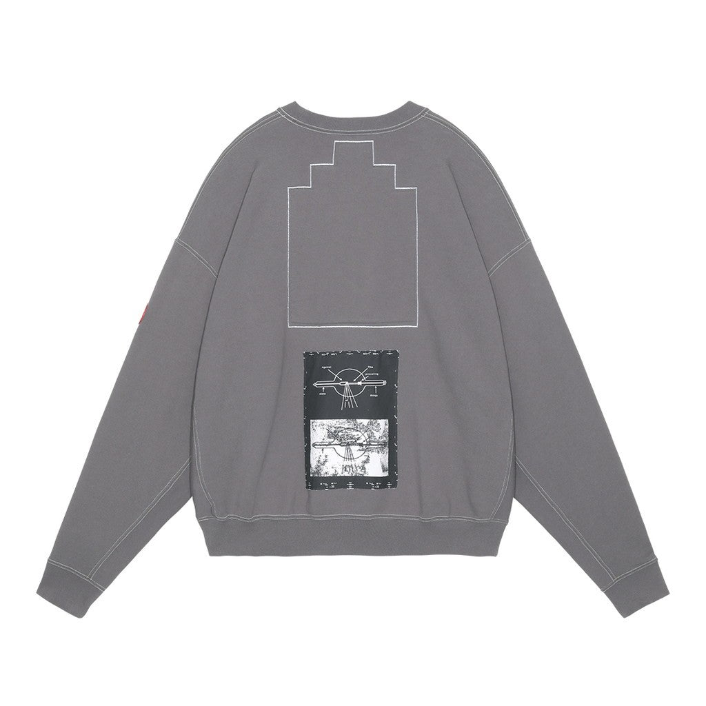 Inverter CREW NECK #GRAY [CES26CS09]