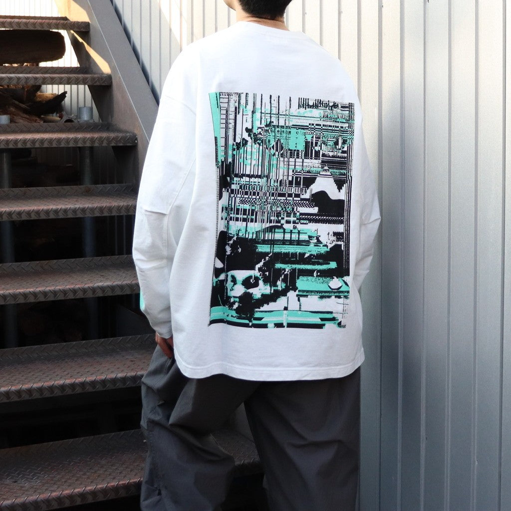 PERFORMERAMA HEAVY LONG SLEEVE T #WHITE [CES28LT05]