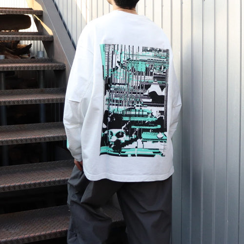 PERFORMERAMA HEAVY LONG SLEEVE T #WHITE [CES28LT05]