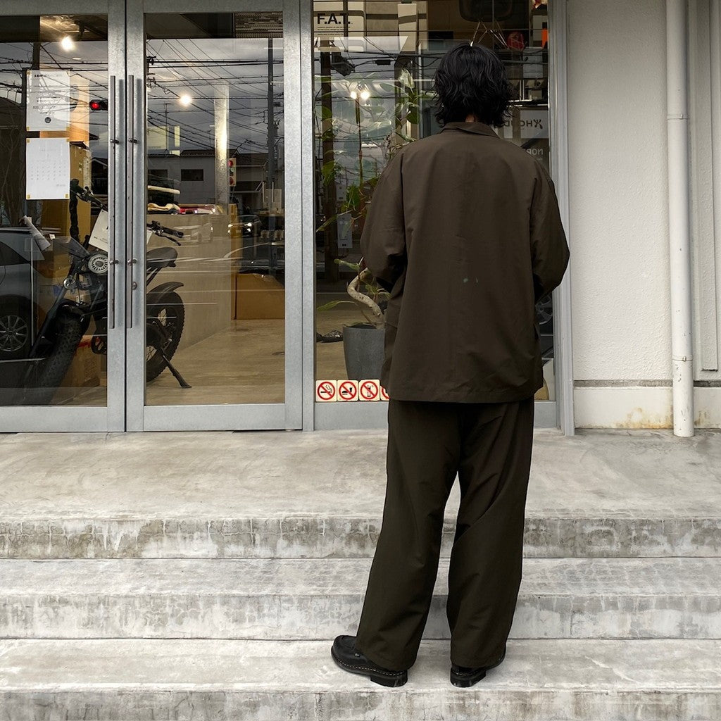 科技寬鬆 2B 斜紋外套 #D-OLIVE [BJ-56024]