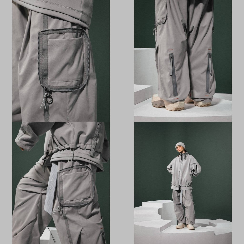 「8SE-01P」 4DX.Module Tech Utility Pants #TECH-GRAY [GOOPI-24AW-OCT-03]