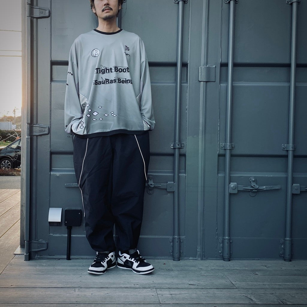 SauRas Being | BALLOON PANTS #Black [SS25-SRB02]