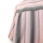 OMBRE STRIPED OPEN COLLAR SHIRT S/S #PINK [26SS-WMS-OC12]