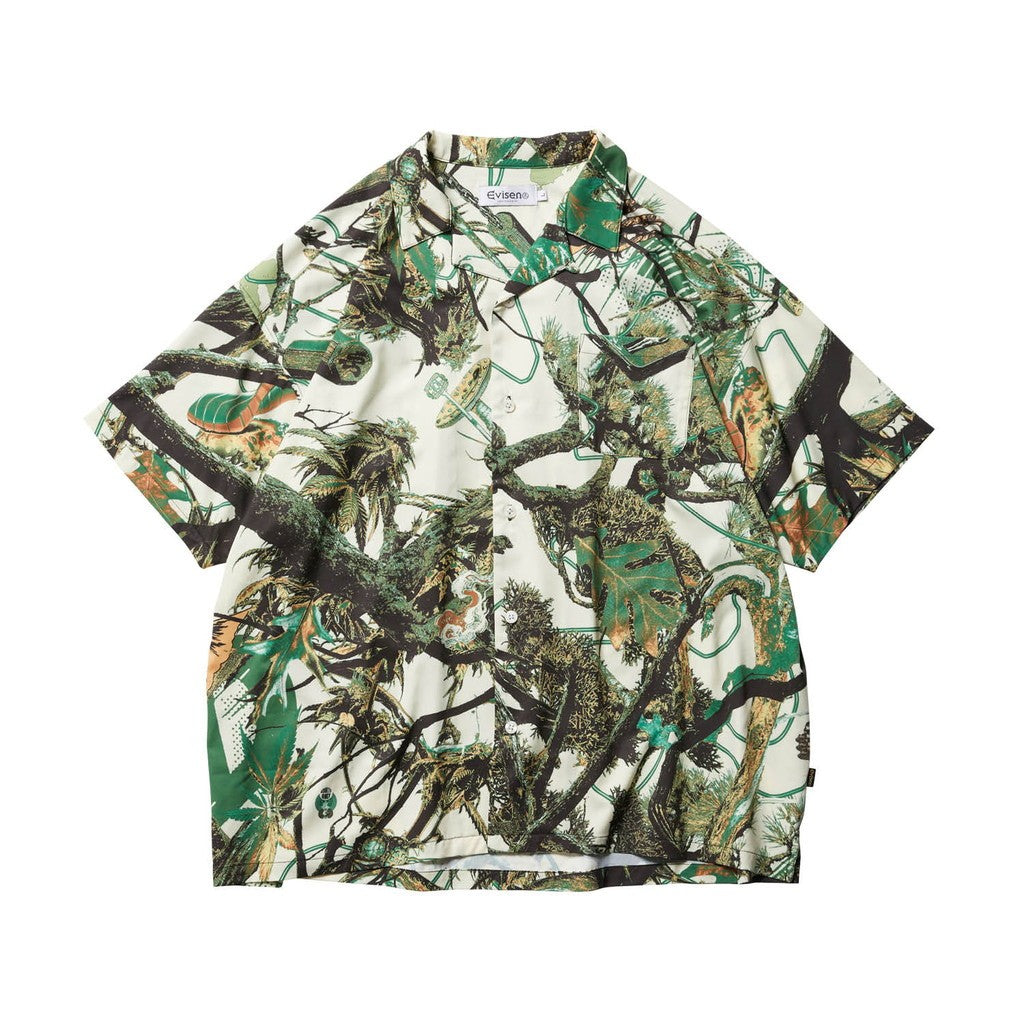 PINE TREE CAMO SHIRT #IVORY [24SS-S02]