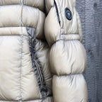 D.D. SHELL HOODED DOWN JACKET #356 FALLEN ROCK [21CMOW702A -26FWM]