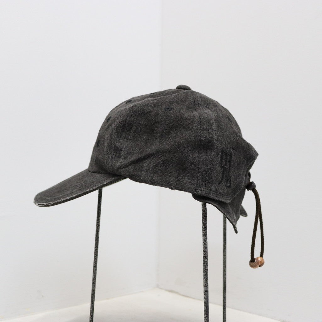 朱点童子 CAP #CHARCOAL [JI-25AW-AC01]