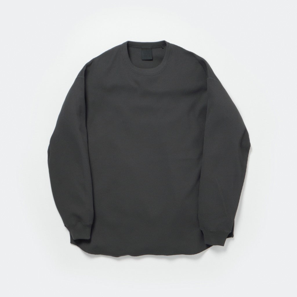 TECH THERMAL CREW L/S #CHARCOAL [BE-34024W]