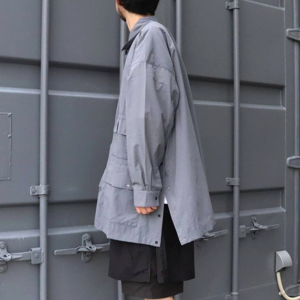 PERTEX UTILITY LONGLINE SHIRT #GRAY [FPA02261U0004]