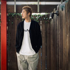 MOHAIR CARDIGAN ( TYPE-1 ) #BLACK [25SS-WMK-KN05]