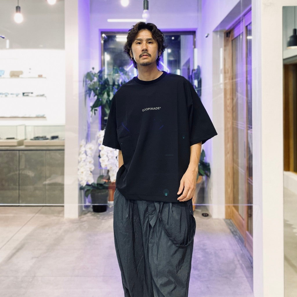 TIGHTBOOTH | 「GTB-07T」 Dual Arena Logo Tee #Black [GOOPI-25AW-OCT-01]