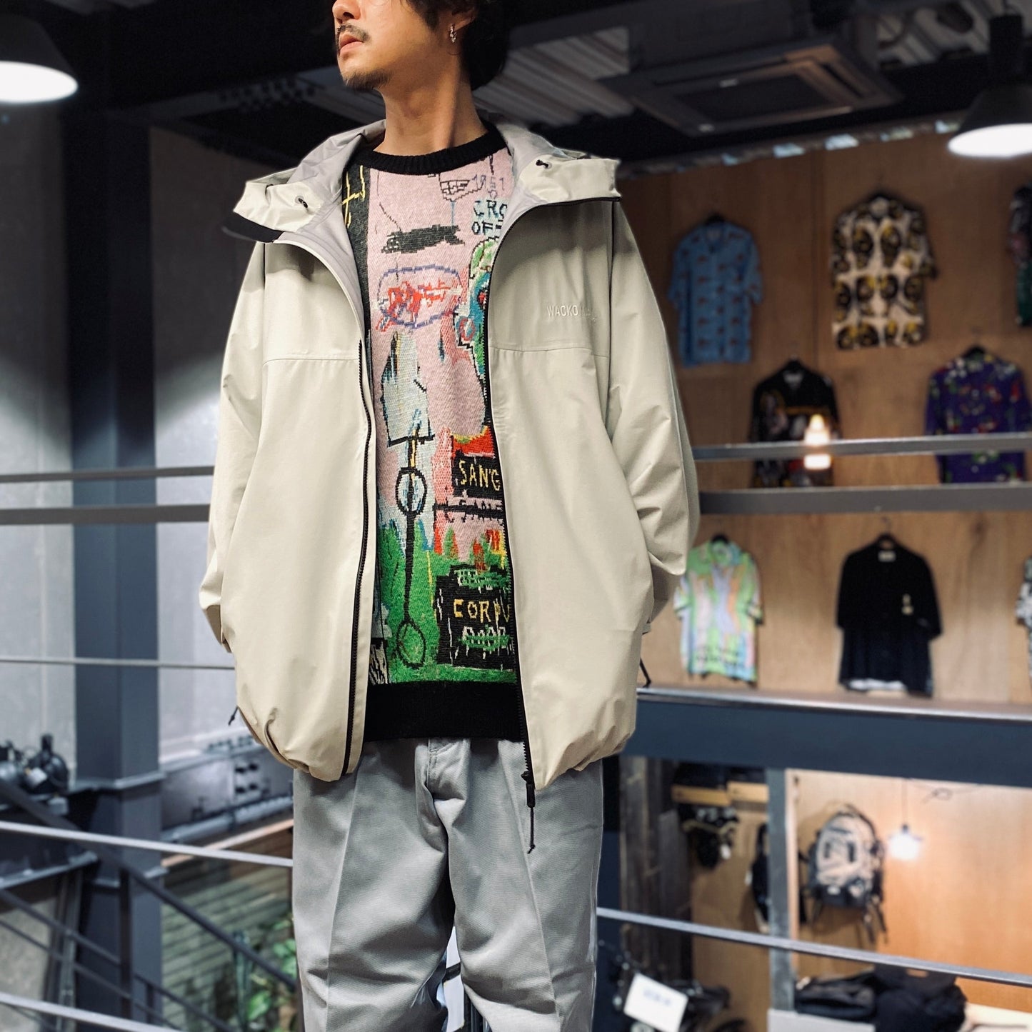 MOUNTAIN PARKA #GRAY [23FW-WMO-OD04]