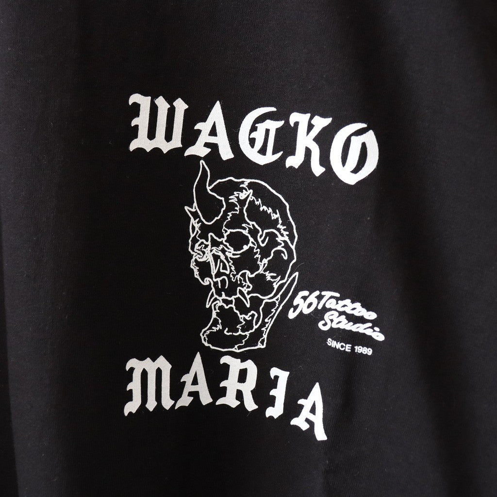 56 TATTOO STUDIO | CREW NECK T-SHIRT #BLACK [56TS-WM-TEE01]