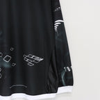 SauRas Being | L/S SOCCER JERSEY #Black [SS25-SRB03]