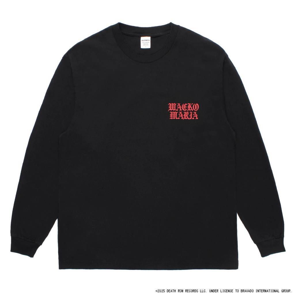 DEATH ROW RECORDS | WASHED HEAVY WEIGHT CREW NECK LONG