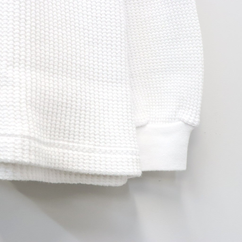THERMAL SHIRT #WHITE [26FW-WMT-TM01]