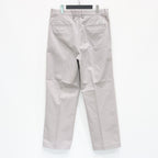 DOUBLE PLEATED CHINO TROUSERS #GRAY [25SS-WMP-PT13]