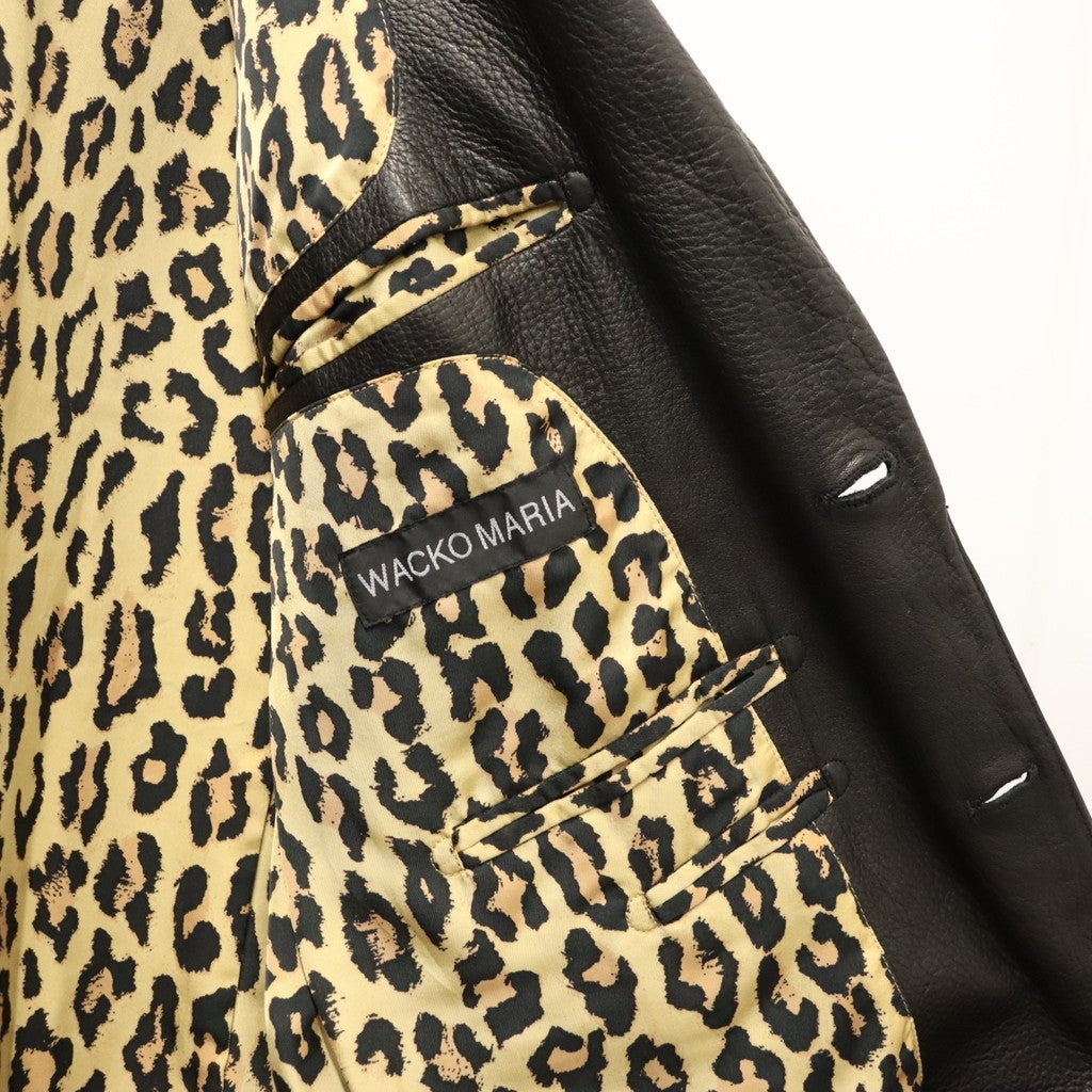 LEATHER JACKET ( TYPE-2 ) #BLACK [26FW-WMO-JK02]