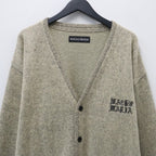 MOHAIR CARDIGAN #IVORY [26FW-WMK-KN09]