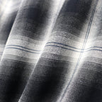 OMBRE CHECK OPEN COLLAR SHIRT S/S ( TYPE-2 ) #GRAY [26SS-WMS-OC10]
