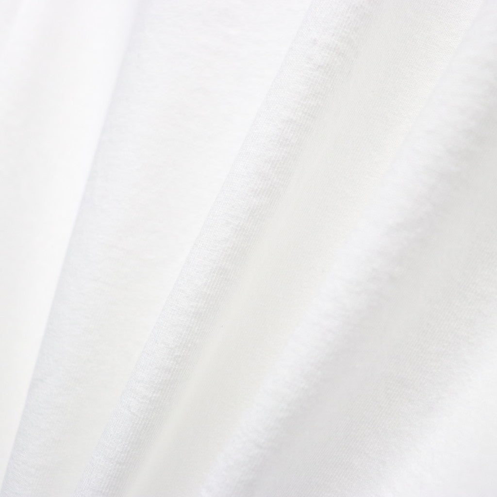 WASHED HEAVY WEIGHT CREW NECK T-SHIRT ( TYPE-6 ) #WHITE [26SS-WMT-WT07]