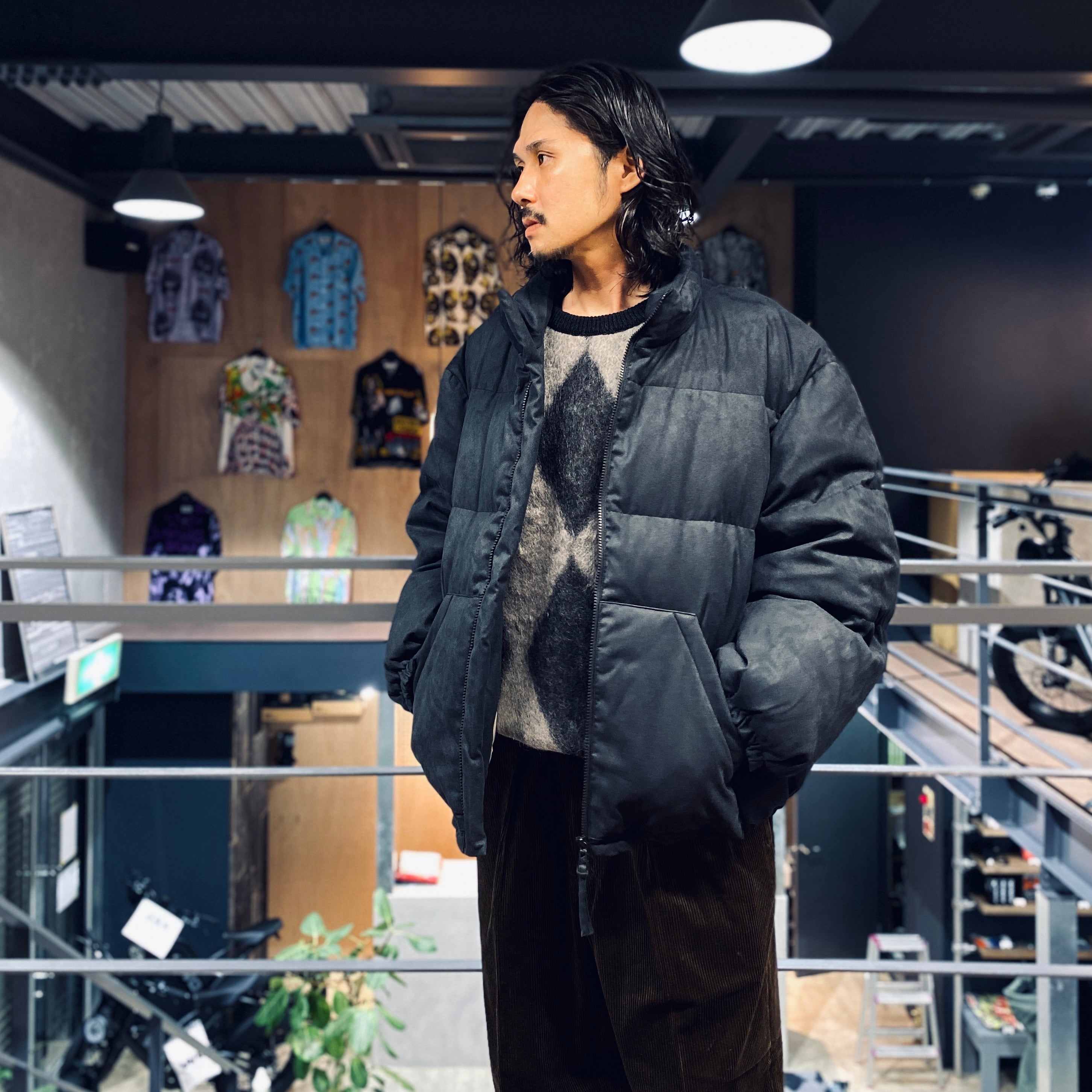 DIGAWEL | 填充外套#黑色 [FSP09232U0003]