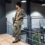 DOUBLE PLEATED TROUSERS #GRAY [23FW-WMP-TR06]