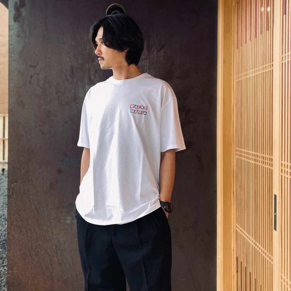 WASHED HEAVY WEIGHT CREW NECK T-SHIRT ( TYPE-10 ) #WHITE [26SS-WMT