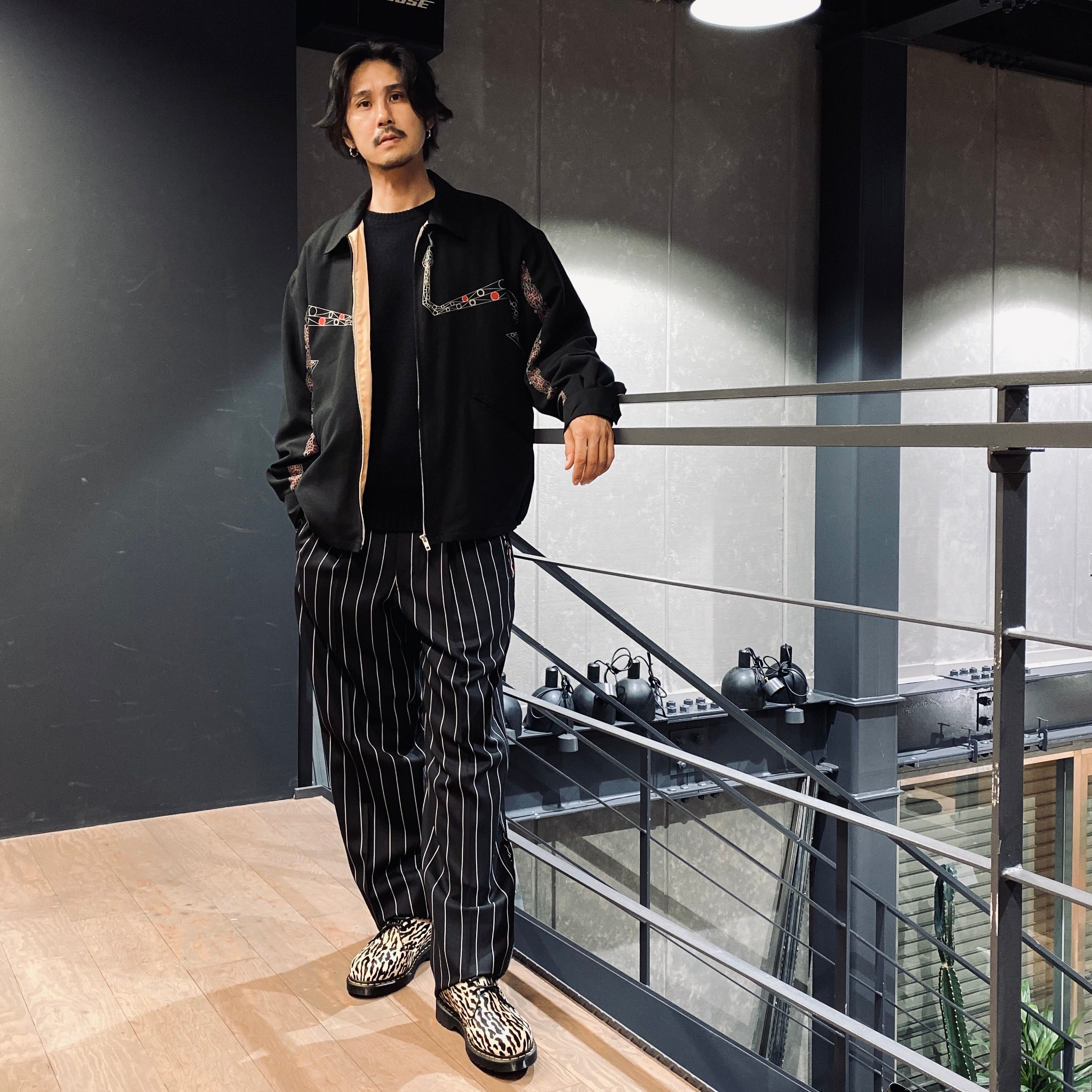 WOLF'S HEAD | 50'S JACKET #BLACK [WOLFSHEAD-WM-JK01]