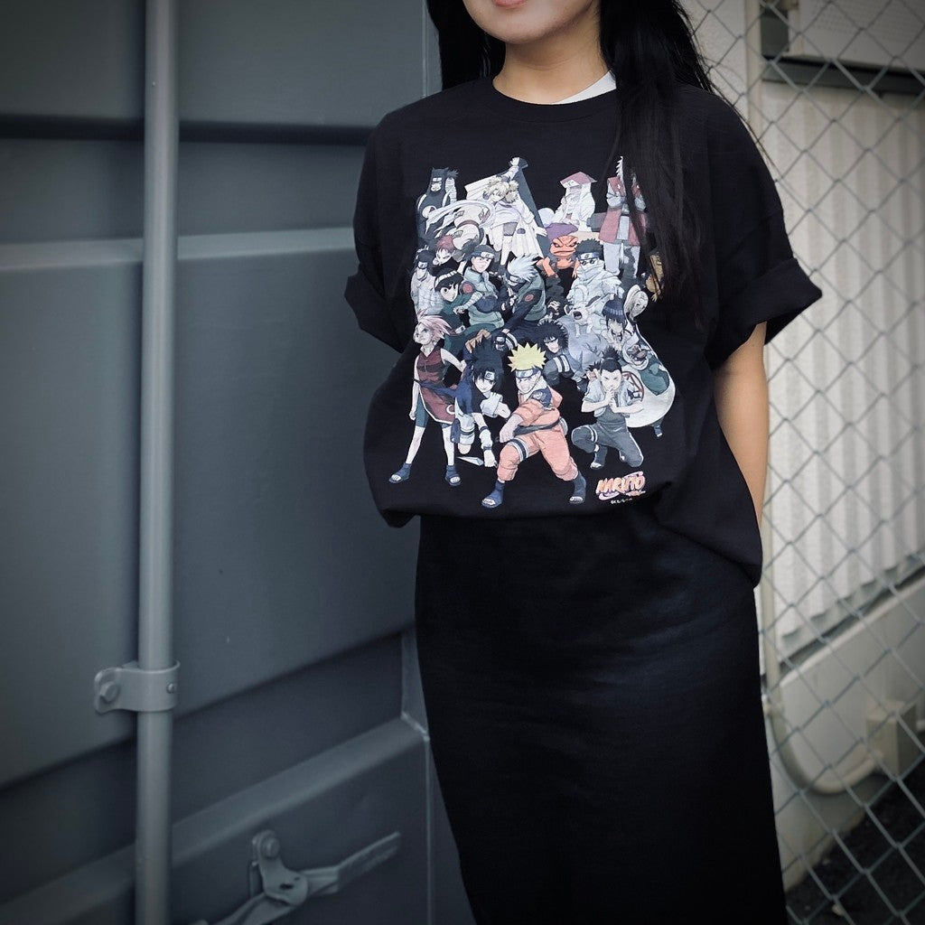 NARUTO | 「ALL」 S/S TEE #BLACK [25SS-FSxNARUTO-04 / FS1696