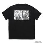 ELLEN VON UNWERTH | WASHED HEAVY WEIGHT CREW NECK T-SHIRT ( TYPE-2 ) #BLACK [EVU-WM-WT02]