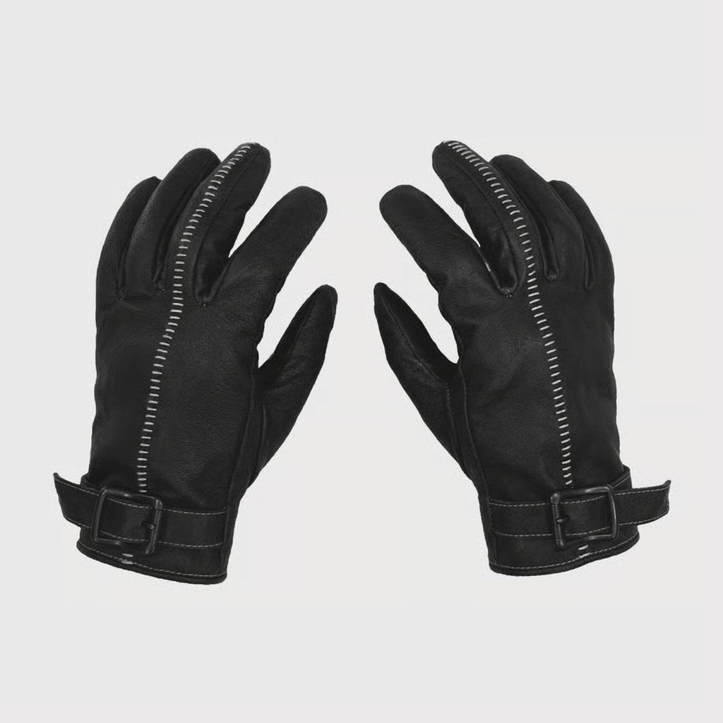 Artisan's Hand-stuffed (VEGETABLE TANNING PIG LEATHER) #BLACK [M-P4-AC2]