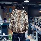 FUR LEOPARD TRACK JACKET #BEIGE [23FW-WMO-TJ04]