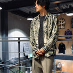 TIM LEHI | HAWAIIAN SHIRT L/S -TYPE 1- #OLIVE [23FW-WMS-HI01]